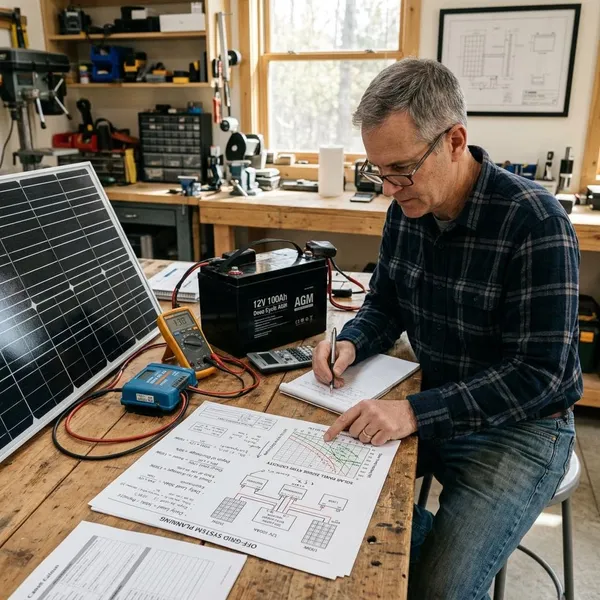akku mit solarmodul laden