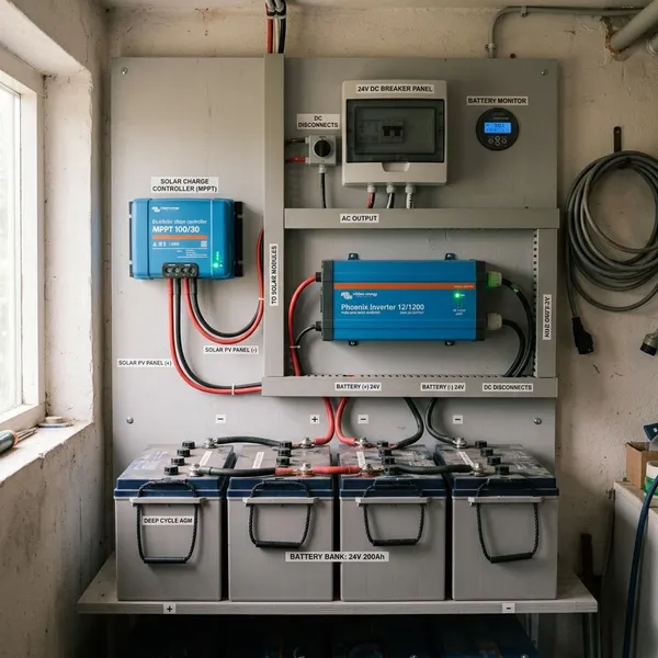 batterie für solarmodul