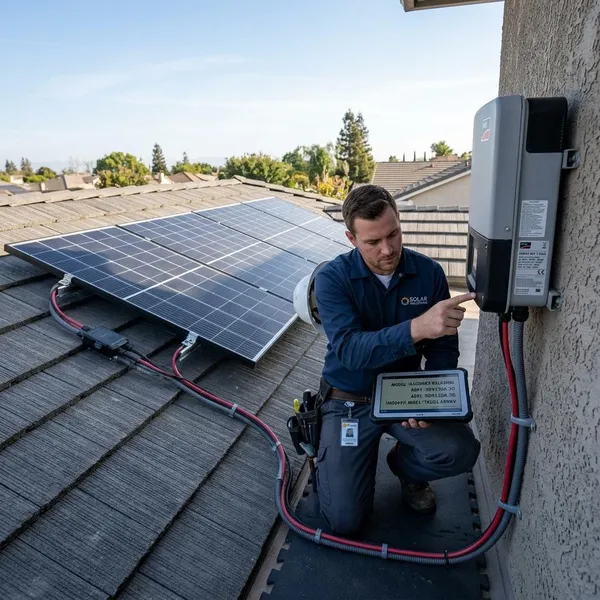 kann man 3 solarmodule an einen wechselrichter anschließen