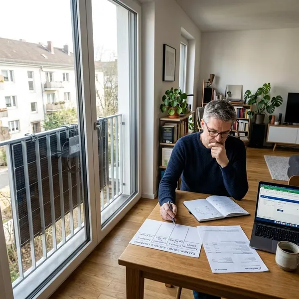Diese Komponenten gehören zum kleinen Solarset