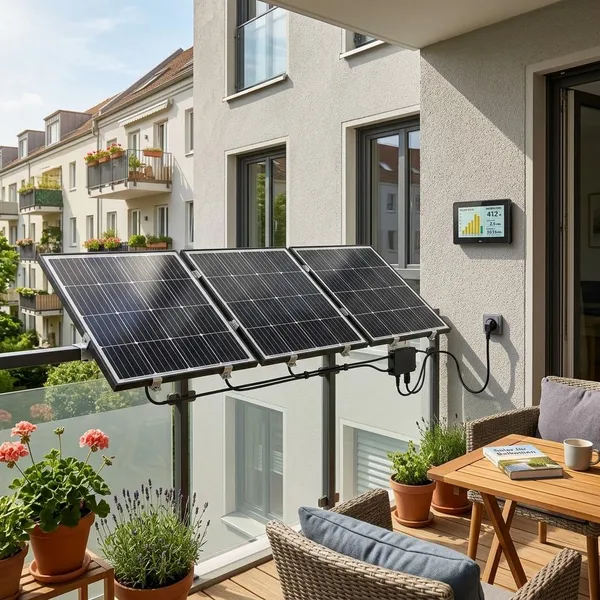 Wie viel Strom eine Mini-Solaranlage bringt