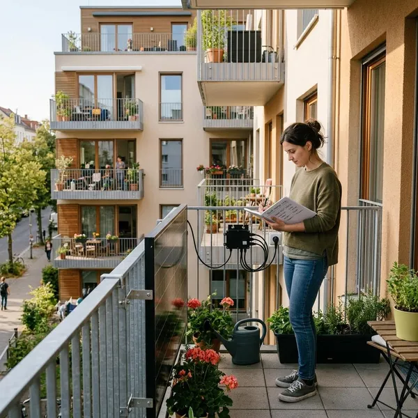 Wann sich eine Mini-Solaranlage für Mieter lohnt