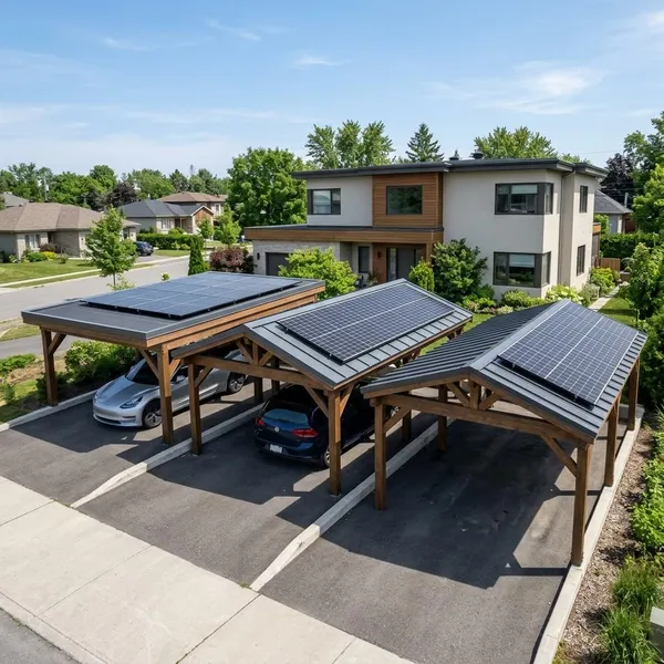 solarmodule auf carport montieren