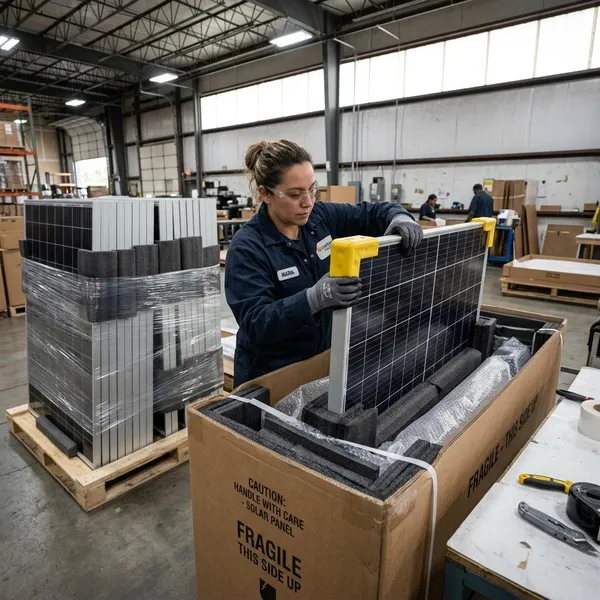 solarmodule versenden