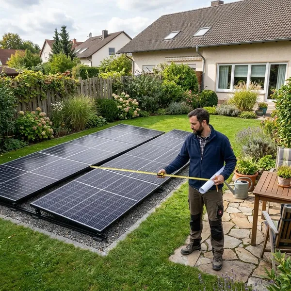 wie groß darf eine solaranlage im garten sein
