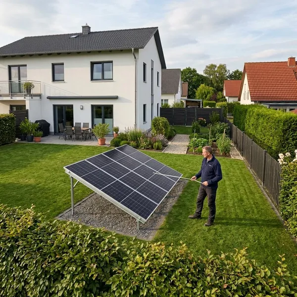 Wie groß die Solaranlage für deinen Garten sein sollte