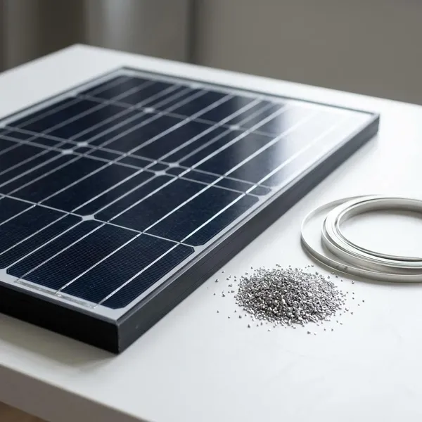 Silbergehalt für ein Solarmodul grob berechnen